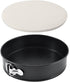 Tellshun 10 Inch Springform Pan, Round Leakproof Nonstick Baking Mold with Removable Bottom for Cake, Cheesecakes, Pizza