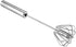 Stainless Steel Egg Whisk, Hand Push Rotary Blender, Versatile Milk Frother for Blending and Whisking