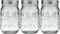 Ball Glass Mason Jar, Regular Mouth, Pint Size, 16 OZ, Pack of 3