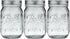 Ball Glass Mason Jar, Regular Mouth, Pint Size, 16 OZ, Pack of 3
