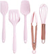 Children's Baking Tools, Kids Silicone Baking Tool, Kids Spatulas, Pastry Scraper, Non-stick Cutlery Set