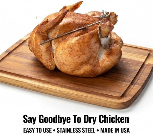 for Chicken I As Seen on Shark Tank I Cooks Evenly & Makes Meat Juicier I Easy-to-Use & Dishwasher Safe I for Ovens