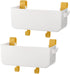 yarlung 2 Pack Bedside Organizer Hanging Caddy, Bunk Bed Shelf Plastic Storage