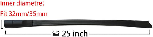 EZ SPARES 25-Inch Flexible Vacuum Crevice Tool Kit for 1-1/4" or 1-3/8" Vacuum Hoses