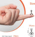 BTLIN 24 Pack Small Fridge Magnets, Strong Mini Metal Magnetic Push Pins for Kitchen Refrigerator Magnetic Board Office