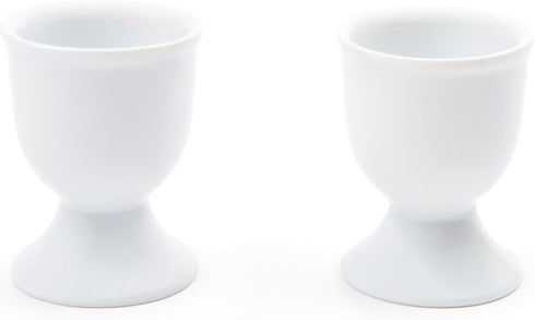 Porcelain Egg Cup, Fox Run 6227COM, White, 2.5 x 2 x 1.75 inches