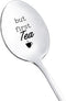 Christmas Birthday Spoon Gifts for Tea Lovers, But First Tea Spoons for Grandma Dad Tea Lover Gifts