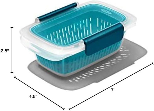 PREP AND GO CONTAINER WITH COLANDER by OXO GG