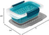 PREP AND GO CONTAINER WITH COLANDER by OXO GG