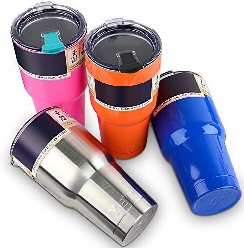 20 oz Tumbler Lids, Fits YETI Rambler, Ozark Trail, Old Style Rtic (Before 2016), SENHAI 3 Pack