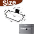 YRDGRG 9.3 5.9'') Metal Trash Bag Holder for Kitchen,Office,Dorm Room,Hanging Trash Can, Under Cabinet Hanger