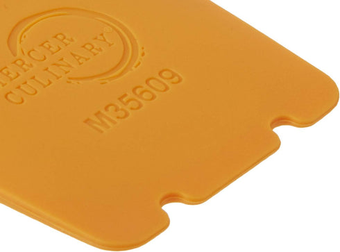 Mercer Culinary Silicone Horseshoe Arch Plating Wedge, 4mm, Orange