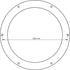 intulon 6-inch Tube Portable AC Air Conditioner/Fan Exhaust Plastic Hose Flange, Off White