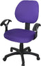TOPINCN Office Computer Chair Covers, Universal Split Stretchable Seat Cover Protector for Rotating Chair