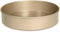 Glad Round Baking Pan, Nonstick Heavy Duty Metal Bakeware for Cakes and Desserts, Gold