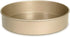 Glad Round Baking Pan, Nonstick Heavy Duty Metal Bakeware for Cakes and Desserts, Gold