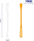 Mini Whisk Set, 2 Pieces Multifunctional Small Whisks for Cooking, Blending, Whisking, Beating Ingredients