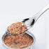 AOOSY Small Slotted Spoons - 2 Set of Modern Stylish Thick Heavy-weight Stainless Steel Caviar Spoon