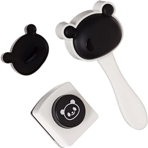 Bento Accessories Rice Ball Mold - Cartoon Panda Sushi Maker Mould, Seaweed Cutter for Kids Packed Lunch