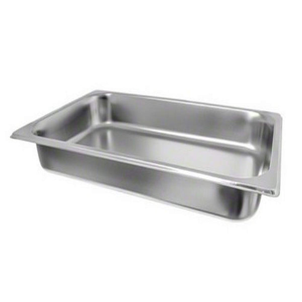 American Metalcraft Ensemble Rectangular Chafer Food Pan Only, Silver