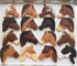 Western Horse Cookie Cutter 2 Piece Set - Horseshoe & Horse Head Cookie Cutters, Tin Plated Steel