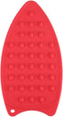 Yosoo Silicone Iron Hot Rest Pad Mat, Iron Stand Mat for Ironing (Red)