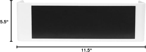Spectrum Diversified Magnetic Paper Towel Holder, Mounted Dispenser for Kitchen & Garage, Holds Standard & Jumbo Rolls