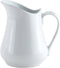 HIC Kitchen Creamer Pitcher with Handle, Fine Porcelain, 16-Ounce