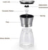 Mincham 6OZ Manual Salt or Pepper Grinder for Professional Chef, Best Spice Mill with Stainless Steel Cap, Ceramic