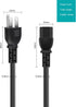 3 Prong Power Cord for Instant Pot Electric Pressure Cooker, Replacement Power Cable for Kitchen Appliances, 3 Feet