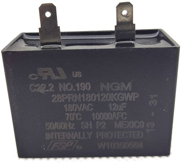 WPW10350564 Compatible Run Capacitor for Whirlpool Refrigerator