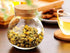 1PCS 500ML/17OZ Glass Favor Jars with Cork Lids, Transparent Round Food Storage Bottles for Kitchen