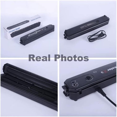 Portable Vacuum Sealer, Automatic Food Storage Sealing Machine for Home & Kitchen