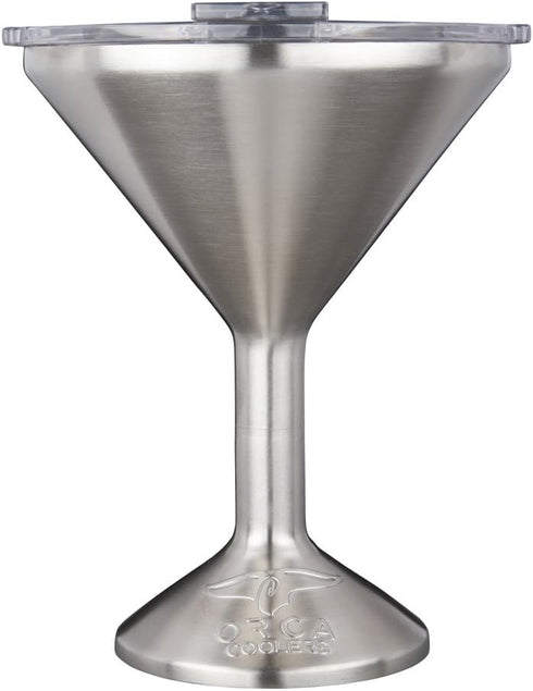 ORCA Tini 13oz Stainless Steel Martini Glass - Temperature Insulated Tumbler for Outdoor Parties