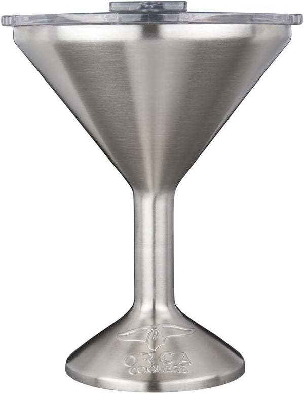 ORCA Tini 13oz Stainless Steel Martini Glass - Temperature Insulated Tumbler for Outdoor Parties