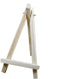 SK 12pcs Mini Wooden Easels Display Stand, 6 Inch Photo Painting Portable Tripod Holder