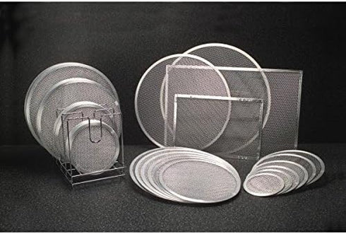 American Metalcraft 18710 Silver Pizza Screen, 10" Width, 10" Length