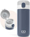 MONBENTO Insulated Bottle MB Pop Infinity - 12 Oz, Leakproof, Hot/Cold for Kids School/Park or Adult Handbag - Blue