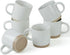 famiware Coffee Mugs for 6, 13 oz Mug Set, Dringking Cup with