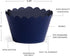 Dress My Cupcake Standard Navy Blue Cupcake Wrappers, Set of 100