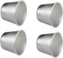 Set of 6 Nonstick Individual Tumblers for Popovers, Chocolate Molten Pans, Pudding Cups, 3 Inches