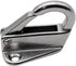 NRC&XRC Spring Snap Attach Rope Hook, Stainless Steel 316 Fender Spring Hook, Fending Hook Marine Clothes Boat Hardware