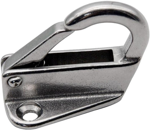 Spring Snap Attach Rope Hook - Stainless Steel 316 Fender Spring Hook for Marine Clothes Boat Hardware Accessories