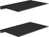MKO 8" Small Floating Shelves for Wall, Metal Wall Mounted Shelf for