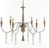 HOHIYA 30pc Hanging Crystals for Centerpieces, Acrylic Chandelier Garland Beads for Wedding Party
