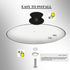 Pot Lid Knob Replacement, Silicone Universal Pan Lid Holding Handles, Heat Resistant for Kitchen Cookware