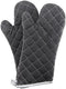 ARCLIBER Extra Long Oven Mitts, Heat Resistant Quilted Terry Cloth Cotton Gloves for Cooking Baking, 425°F
