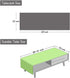 20" 60" SIELUNO Waterproof Coffee Table Cloth, Coffee Table Covers for Living Room Rectangle Cotton Linen Tablecloth