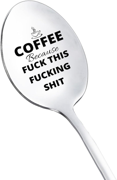 Christmas Birthday Gifts for Husband Wife - Coffee Spoon for Boyfriend Girlfriend, Coffee Tea Lover Gift