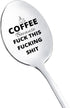 Christmas Birthday Gifts for Husband Wife - Coffee Spoon for Boyfriend Girlfriend, Coffee Tea Lover Gift